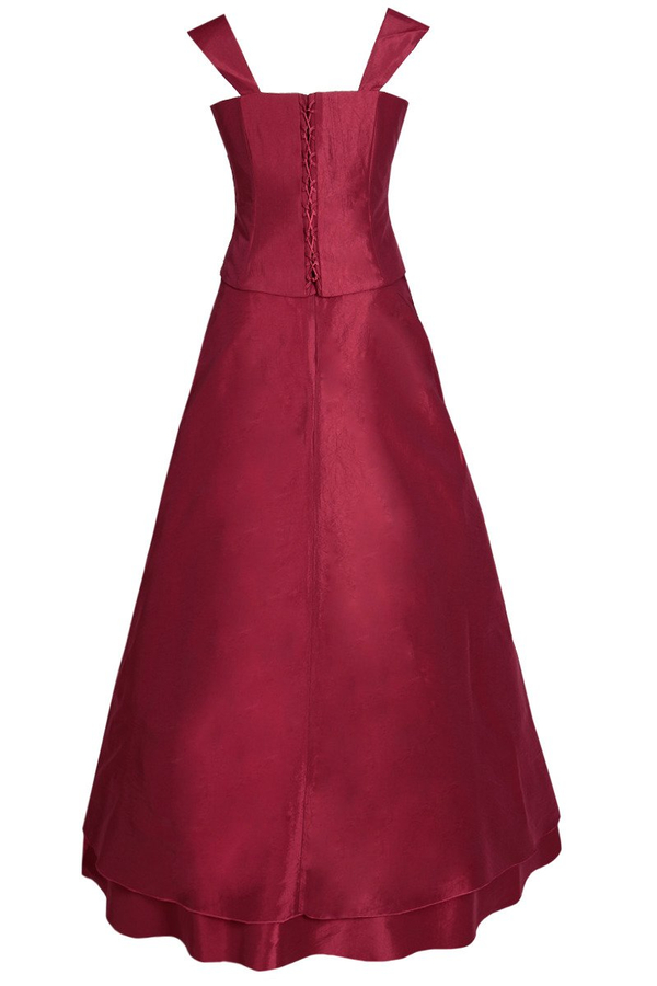 Sukienka FSU059 EKRI CIEMNY