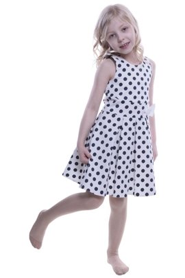 Sukienka FSU742 EKRI GRANATOWY