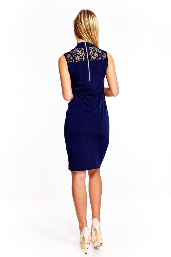 Sukienka FSU652 GRANATOWY