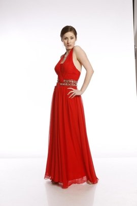 FSU708 Dress RED
