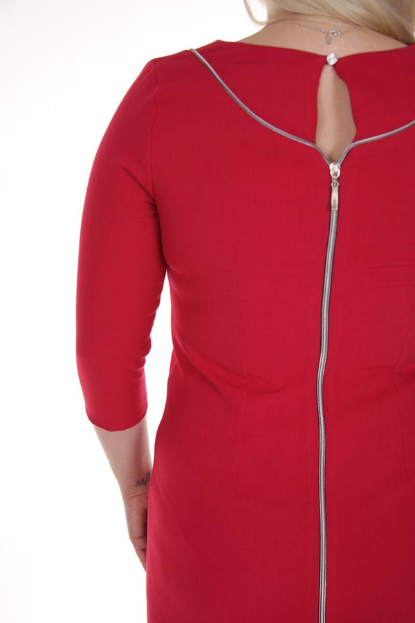 Sukienka FSU891 RUBINOWY