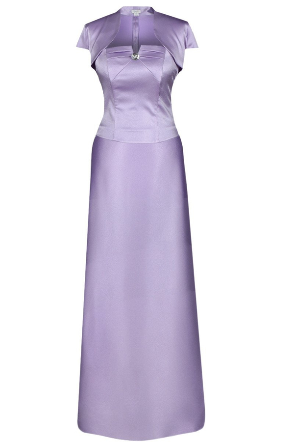 Sukienka FSU088 FIOLETOWY