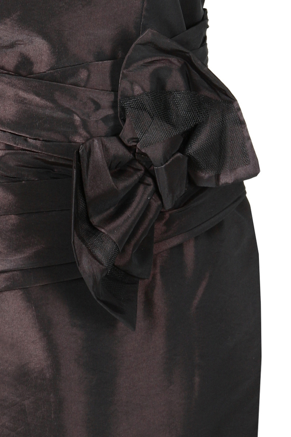 Sukienka FSU202 ŚLIWKOWY CIEMNY