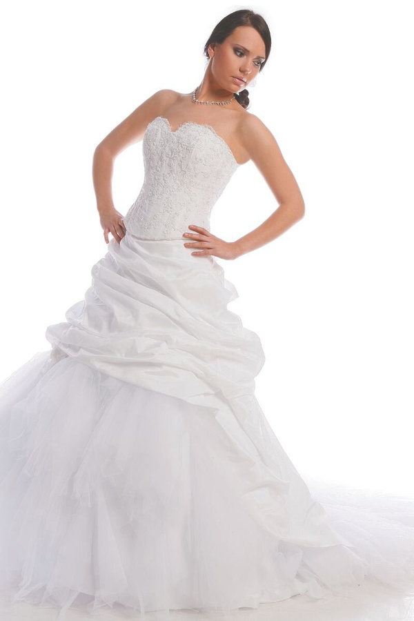 Wedding dress FSS512 WHITE