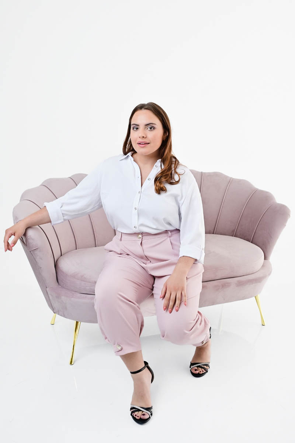 Spodnie FSD1053 RÓŻOWY JASNY