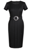 Sukienka FSU316 CZARNY