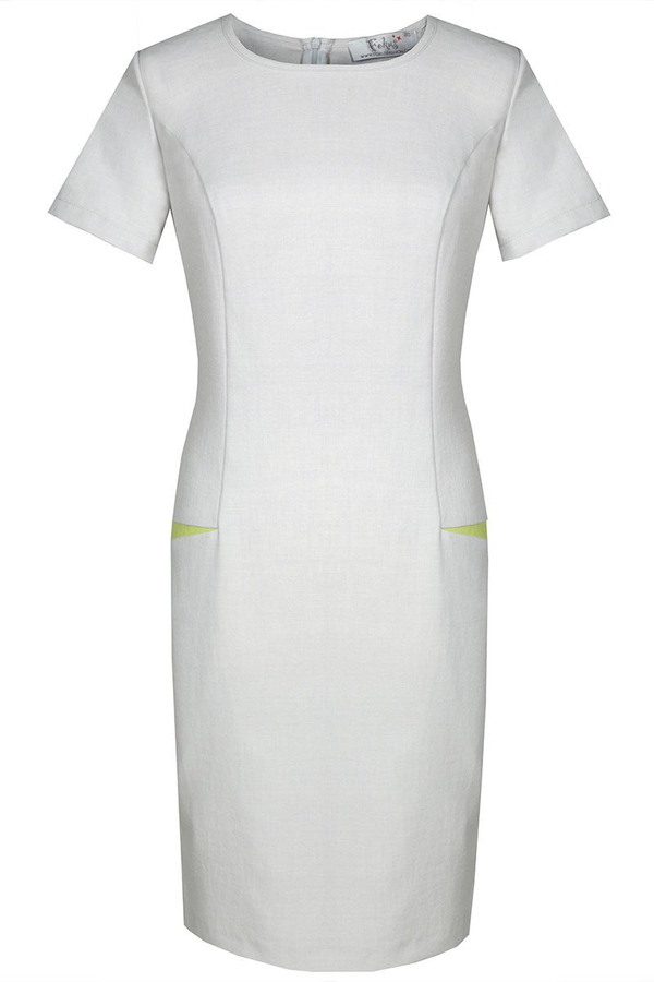 Sukienka FSU1012 SZARY BLADY