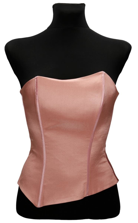 Gorset FGR000 ŁOSOSIOWY CIEMNY