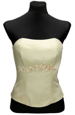 Gorset FGR042 SELEDYNOWY JASNY