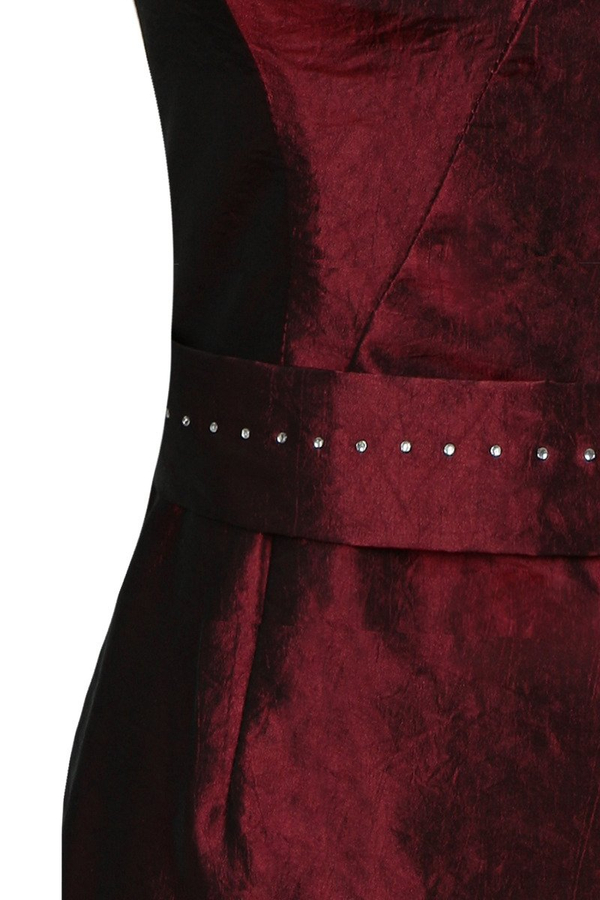 Sukienka FSU155 BORDOWY