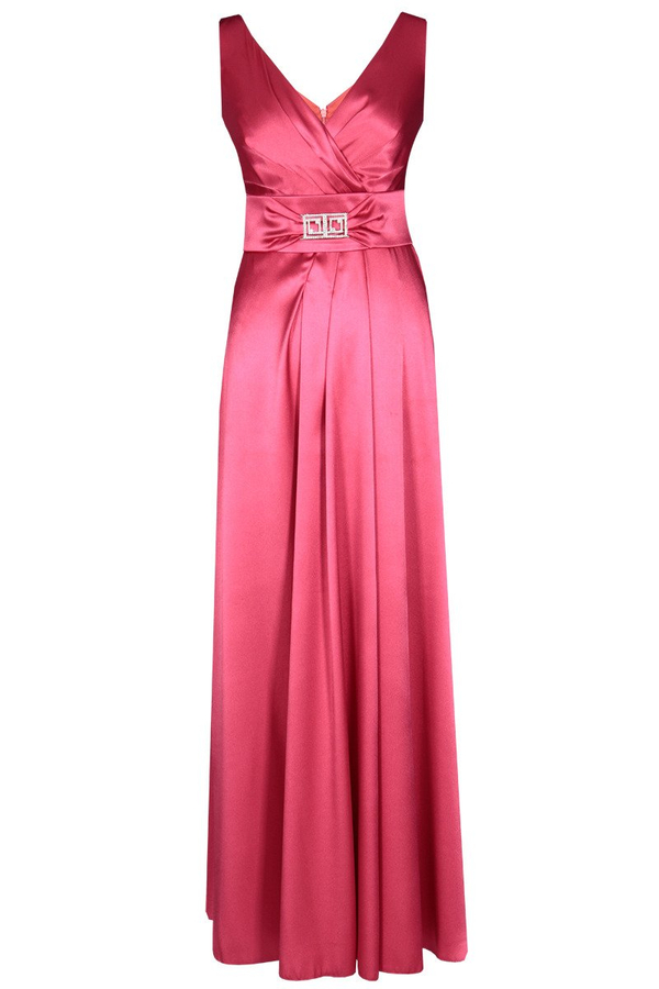 Sukienka FSU197 MALINOWY CUKIERKOWY