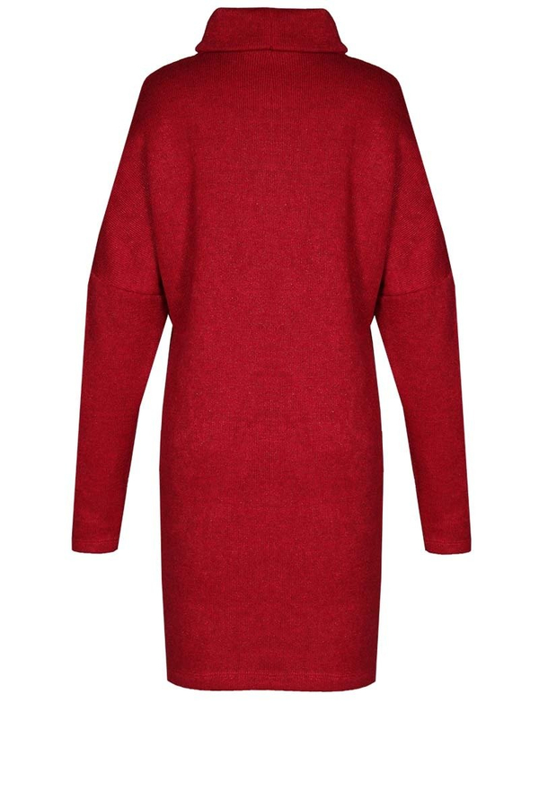 Sukienka FSU889 CZERWONY MOCNY