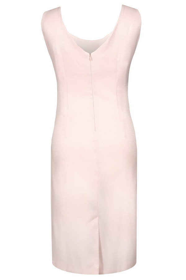 Sukienka FSU680 ŁOSOSIOWY JASNY