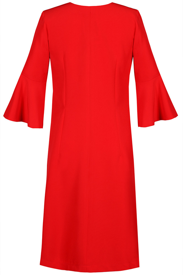 Sukienka FSU879 CZERWONY