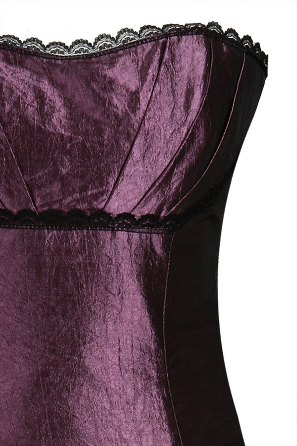 Sukienka FSU134 BAKŁAŻAN