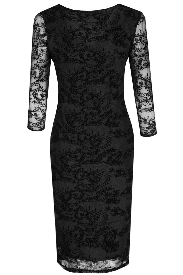 Sukienka FSU764 CZARNY