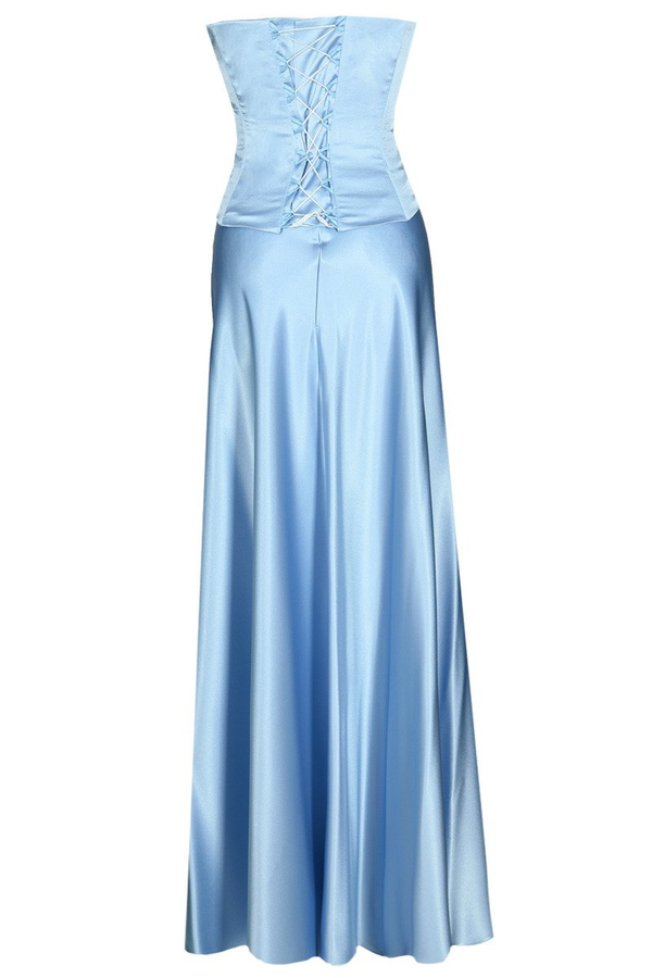 Sukienka FSU088 NIEBIESKI