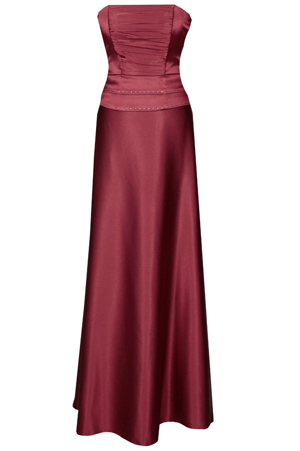 Sukienka FSU086 MALINOWY