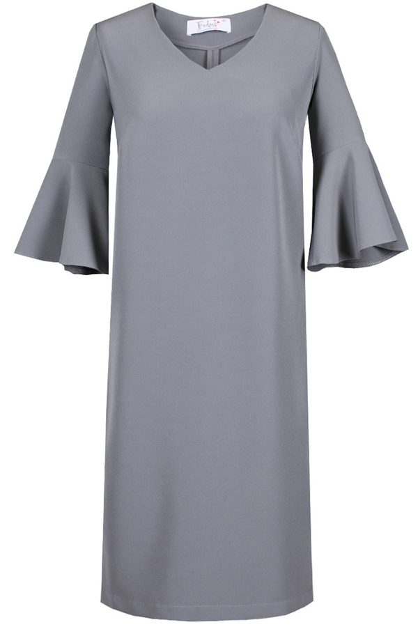Sukienka FSU879 SZARY
