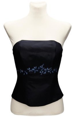 Gorset FGR042  GRANATOWY