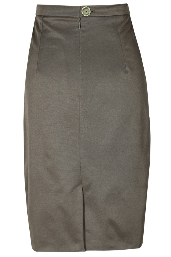 Spódnica FSP641 BRĄZOWY