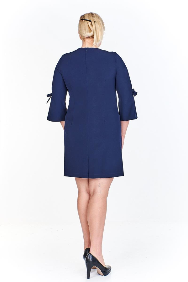 Sukienka FSU965 GRANATOWY