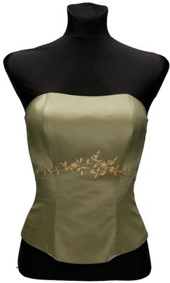 Gorset FGR042 ZIELONY ZGNIŁY CIEMNY