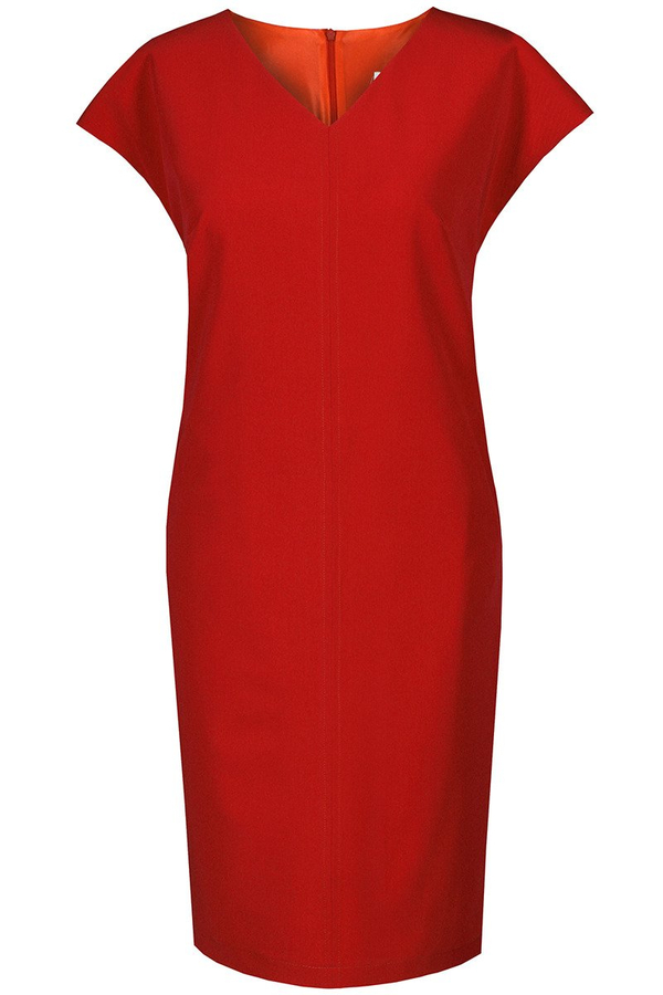 Sukienka FSU865 CZERWONY