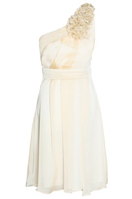 Sukienka FSU987 EKRI CIEMNY