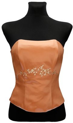 Gorset FGR042 ŁOSOSIOWY CIEMNY