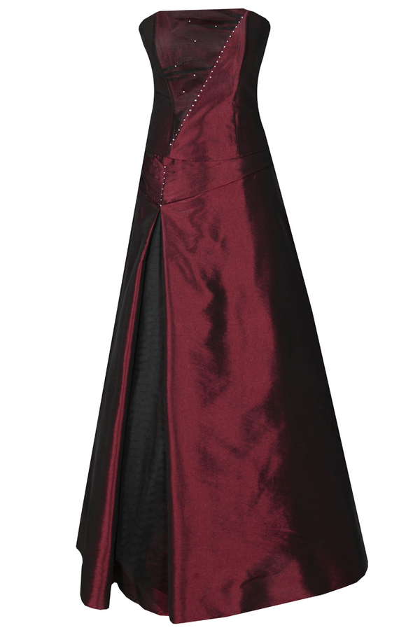 Sukienka FSU084 BAKŁAŻAN