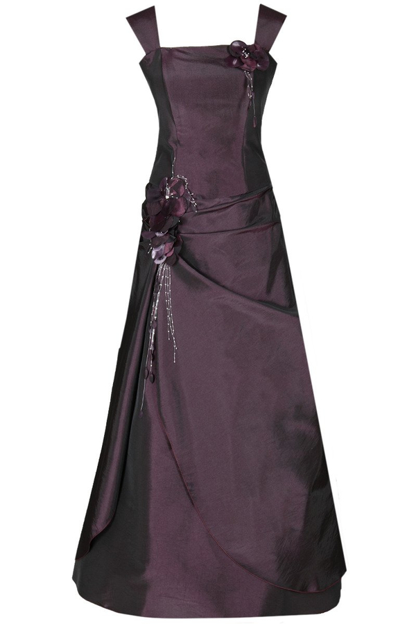 Sukienka FSU059 EKRI CIEMNY