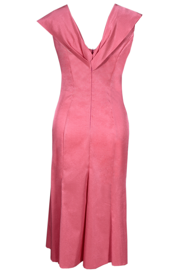 Sukienka FSU192 KORALOWY