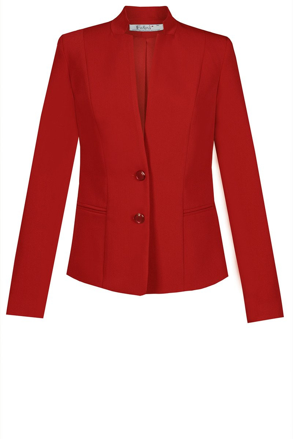 Żakiet FZA872  CZERWONY