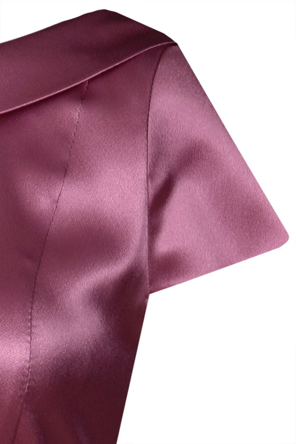 Sukienka FSU199 RÓŻOWY BRUDNY