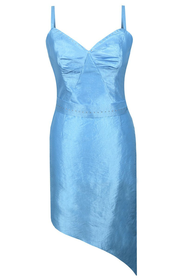 Sukienka FSU155 LAZUROWY