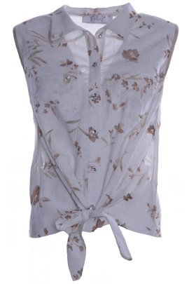 Bluzka FBZ618 EKRI + BEŻOWY