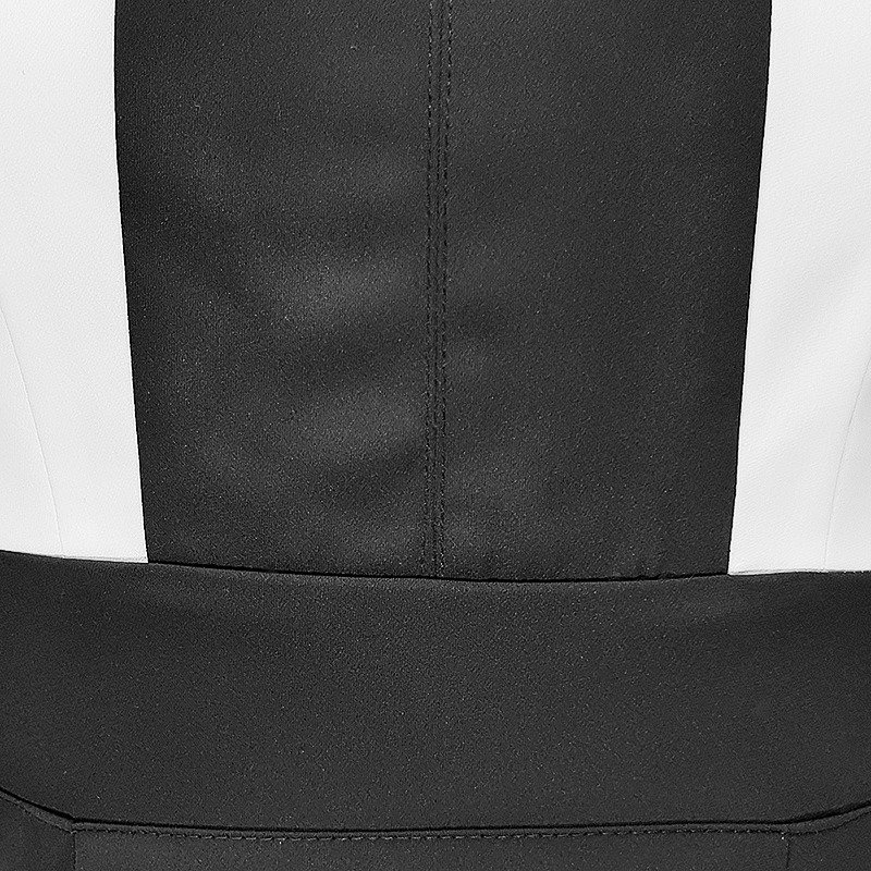 Sukienka FSU909 CZARNY + EKRI