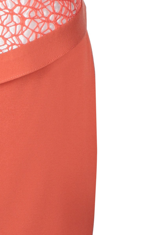 Sukienka FSU403 CEGLASTY EKRI