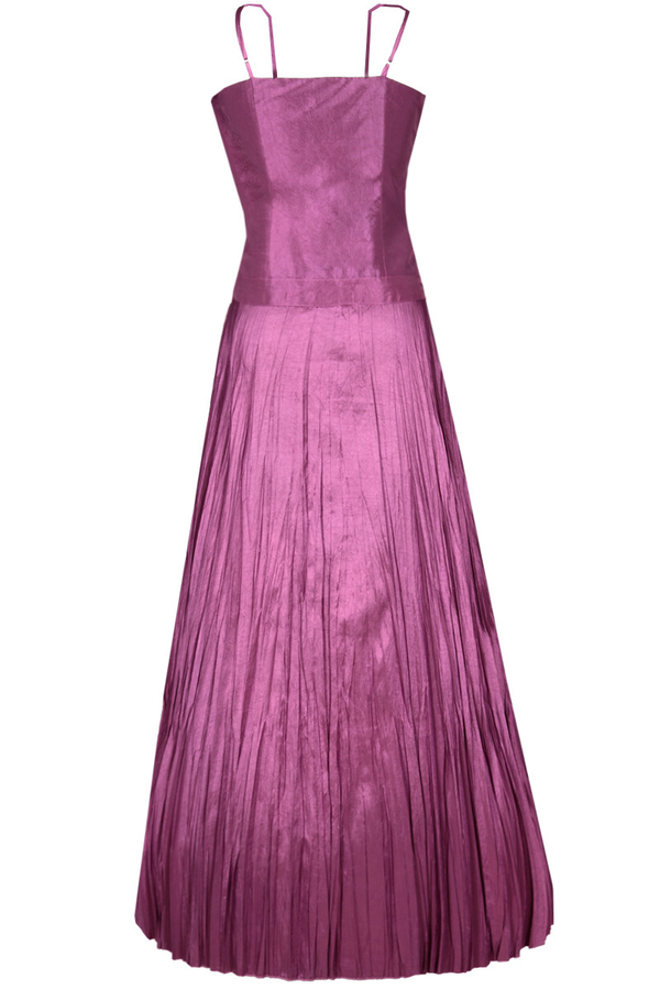 Sukienka FSU140 AMARANTOWY CIEMNY