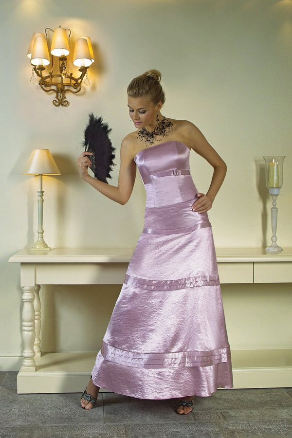 Sukienka FSU073 RÓŻOWY JASNY