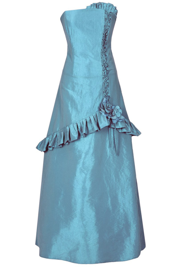 Sukienka FSU136 BŁĘKITNY CIEMNY