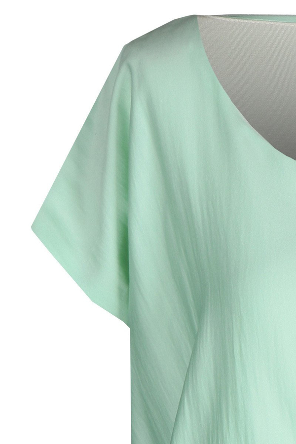 Sukienka FSU369 BEŻOWY MIĘTOWY