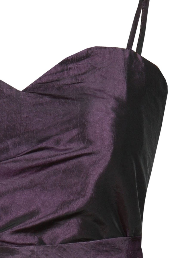 Sukienka FSU179 ŚLIWKOWY CIEMNY