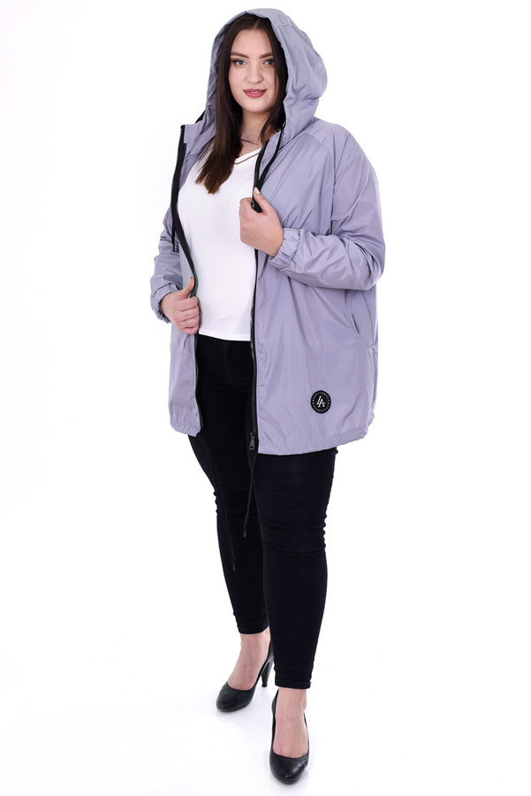 Kurtka FKU1107 SZARY JASNY