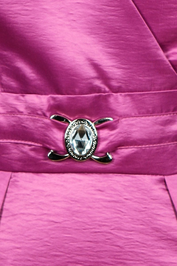 Sukienka FSU924 AMARANTOWY ŚREDNI