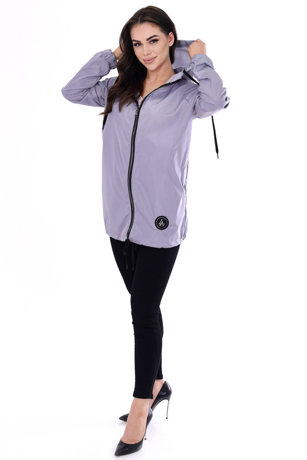 Kurtka FKU1107 SZARY JASNY