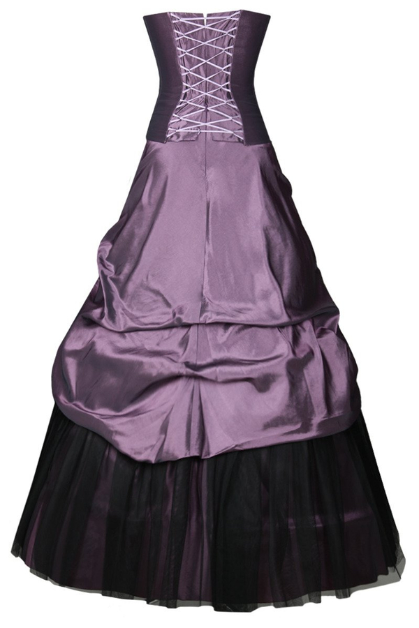 Sukienka FSU038 ŚLIWKOWY