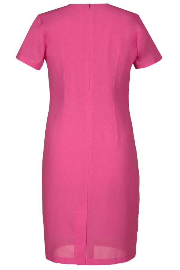 Sukienka FSU1111 AMARANTOWY JASNY