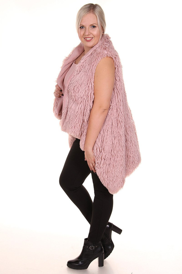 ROMATEX Kamizelka  M7211 różowy